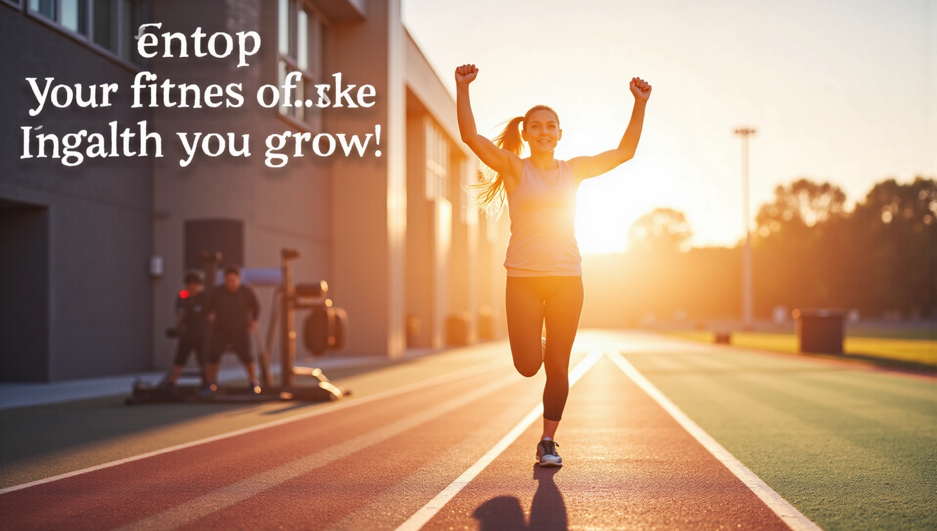 Wprowadzające zdjęcie przedstawiające zdrowy styl życia i sukces